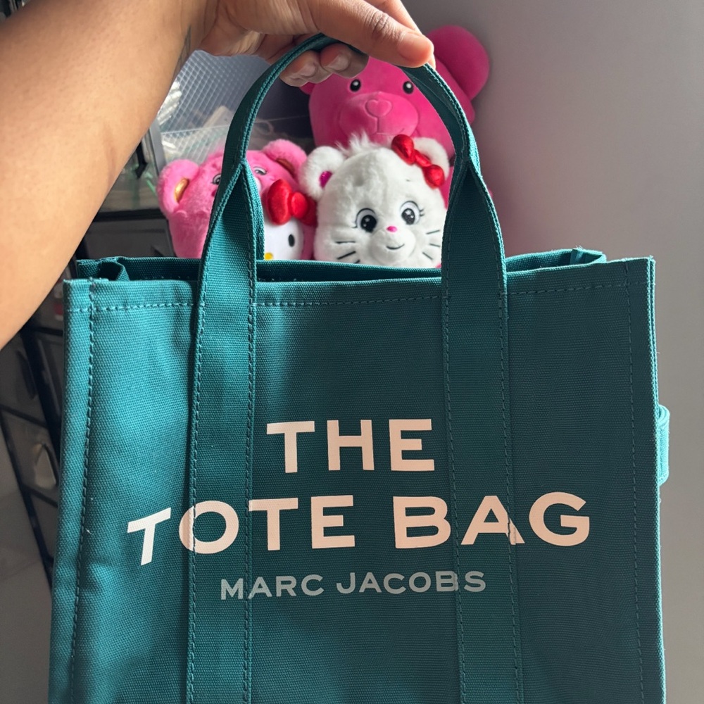 Marc Jacobs Teal Tote Bag